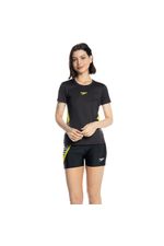camiseta-mujer-Negro|ropa y accesorios para nadar|Speedo Colombia