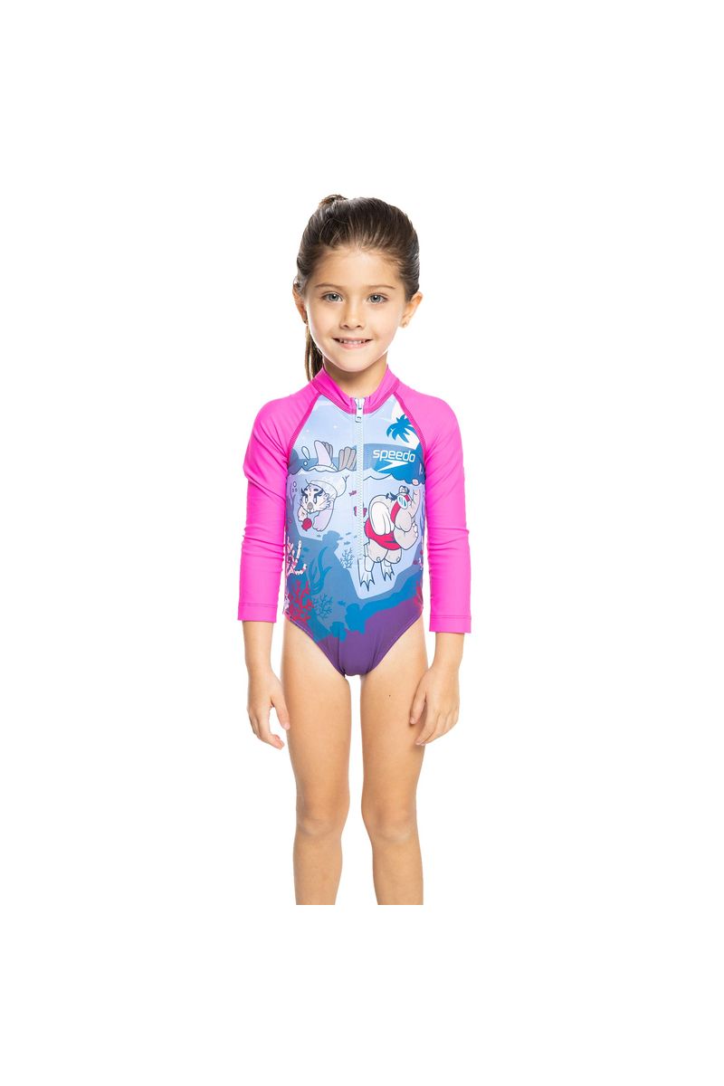 vestido-de-bano-mujer-Fucsia|ropa y accesorios para nadar|Speedo Colombia