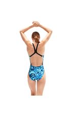 vestido-de-bano-mujer-Azul-|ropa y accesorios para nadar|Speedo Colombia
