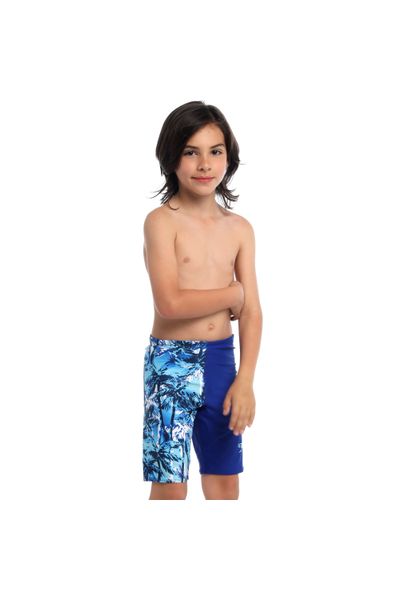 Pantaloneta De Baño Jammer Breezy Palm Junior Masculino