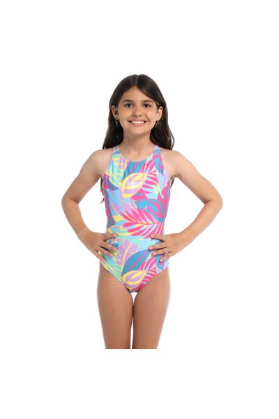 Vestido De Baño Medalist Paradise Palm Junior