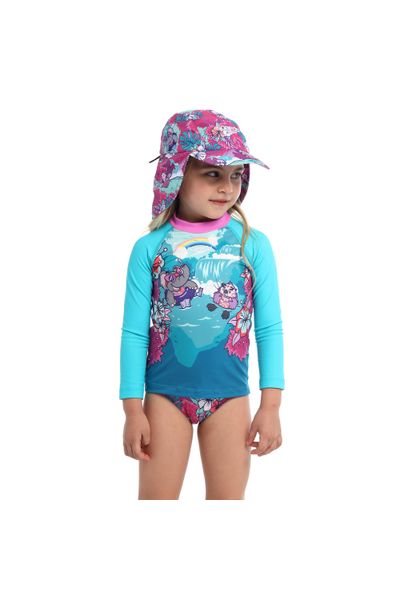 Gorra Protección Solar Splash Bash Bebé Femenina