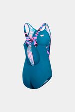 Vestido de Baño Hyperboom Splice Muscleback Azul Mujer