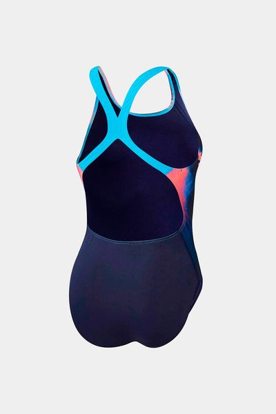 Vestido De Baño Placement Digital Powerback Mujer