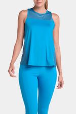 Camisilla Urban Strenght Azul Mujer