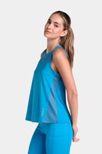 Camisilla Urban Strenght Azul Mujer