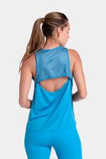 Camisilla Urban Strenght Azul Mujer