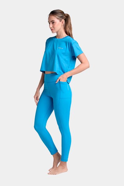 Camiseta Crop Top Oversize Urban Flexibility Mujer