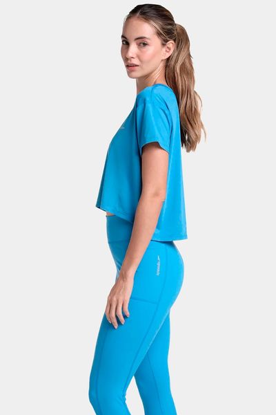 Camiseta Crop Top Oversize Urban Flexibility Mujer