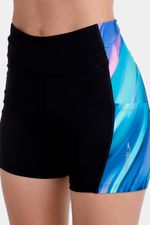 Leggings Corto Rapture Glow Negro Mujer