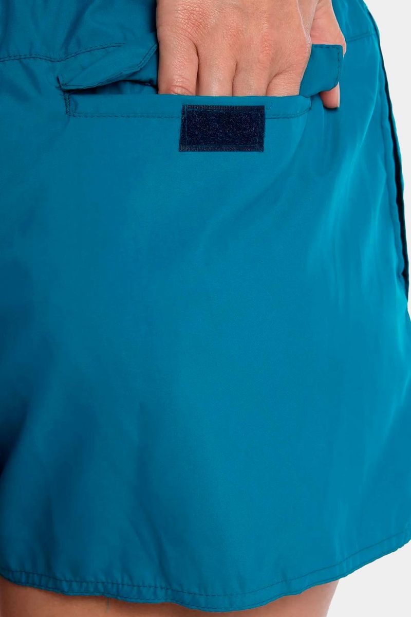 Pantaloneta Huli Dark Teal Verde Mujer