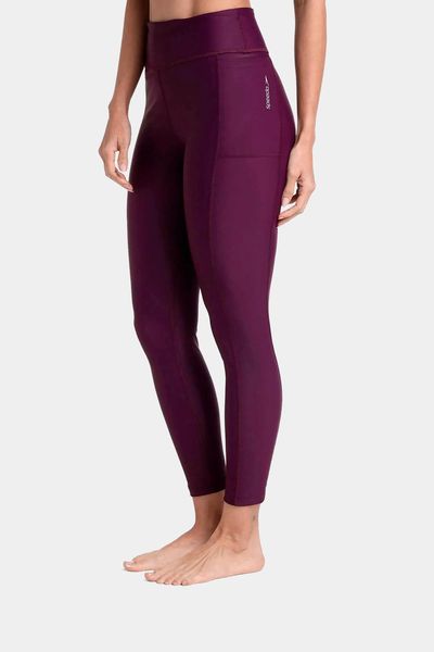 Leggings Wine Noir Mujer