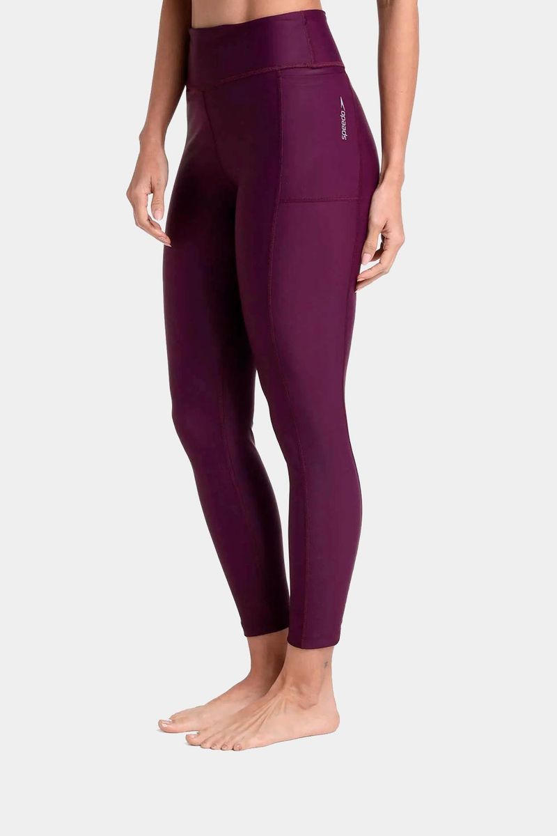 Leggings Wine Noir Morado Mujer