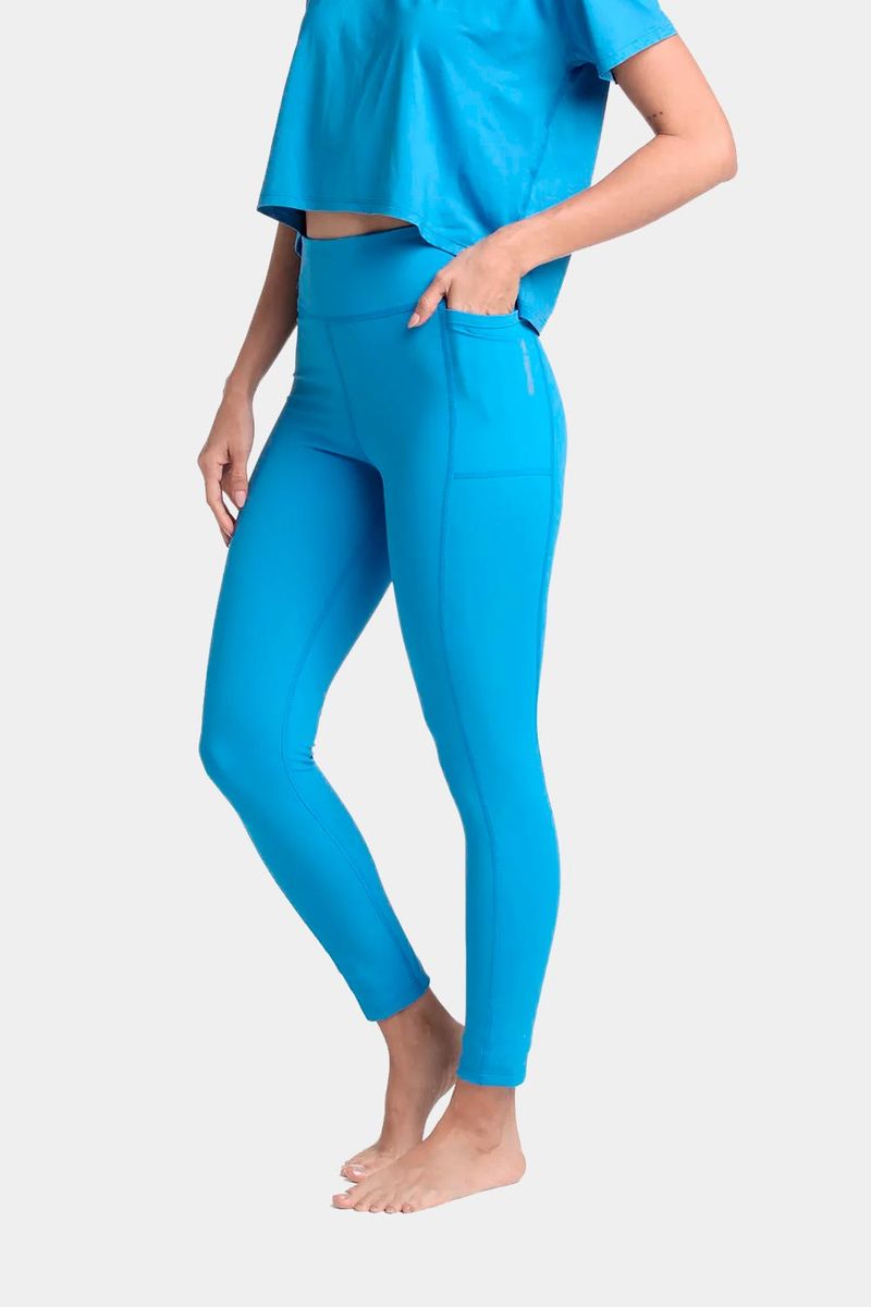 Leggings Urban Flexibility Azul Mujer