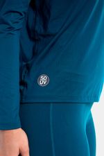 Camiseta Manga Larga Sunshirt Verde Mujer