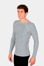 Camiseta Manga Larga Hyden Gris Unisex