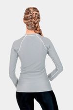 Camiseta Manga Larga Hyden Gris Unisex