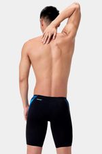 Pantaloneta de Baño Jammer Allover Digital V-CUT Negro Hombre
