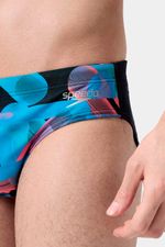 Pantaloneta De Baño Brief Alloveal 7Cm Negro Hombre