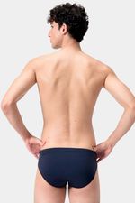 Pantaloneta De Baño Brief Alloveal 7Cm Negro Hombre