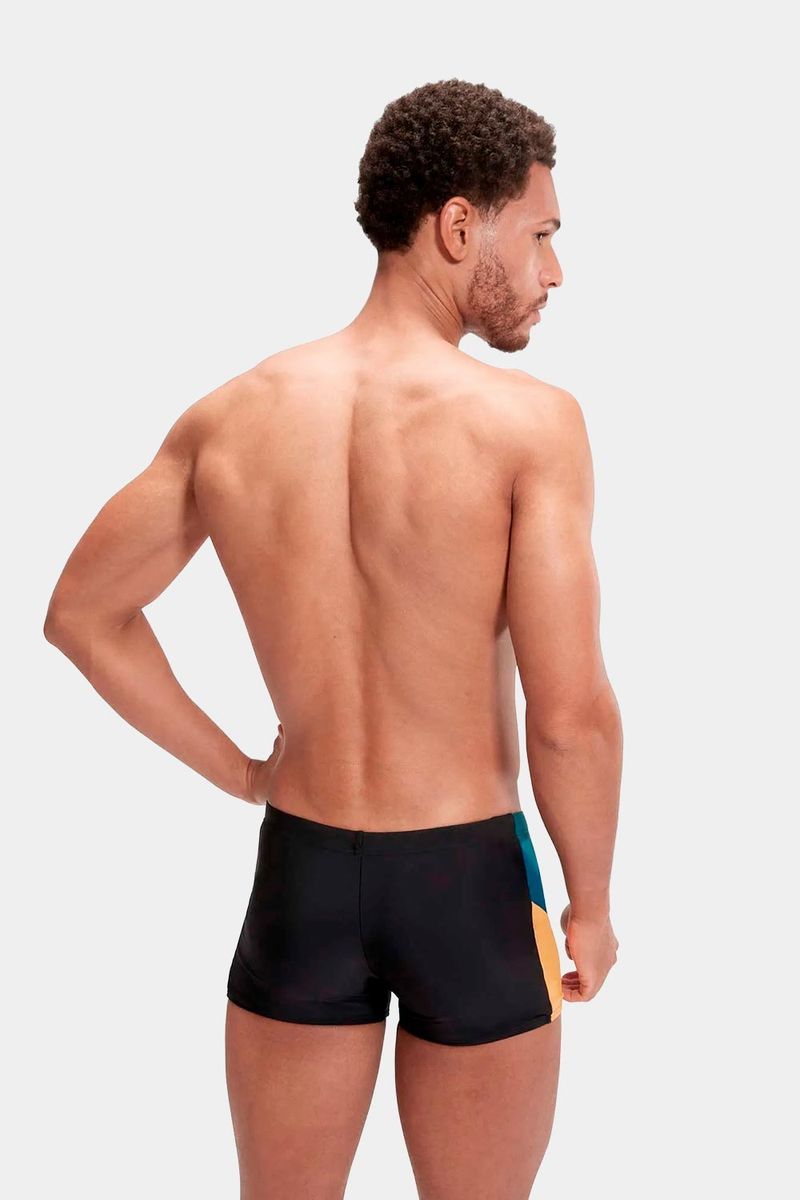 Pantaloneta De Baño Aquashort Dive Negro Hombre