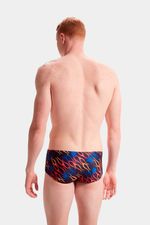 Pantaloneta De Baño Brief Club Alover Digital 13.5Cm Azul Hombre