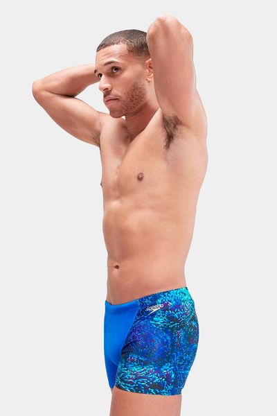 Pantaloneta de Baño Allover Digital V-Cut Aquashort