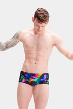 Pantaloneta de Baño Club Allover Digital Brief 13.5 Cm Azul Hombre