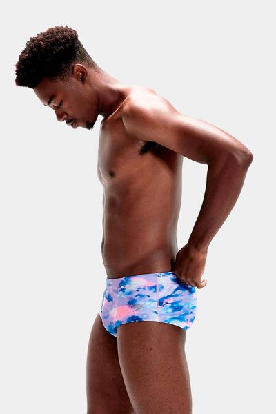 Pantaloneta de baño Brief Allover Digital 14 Pulgadas