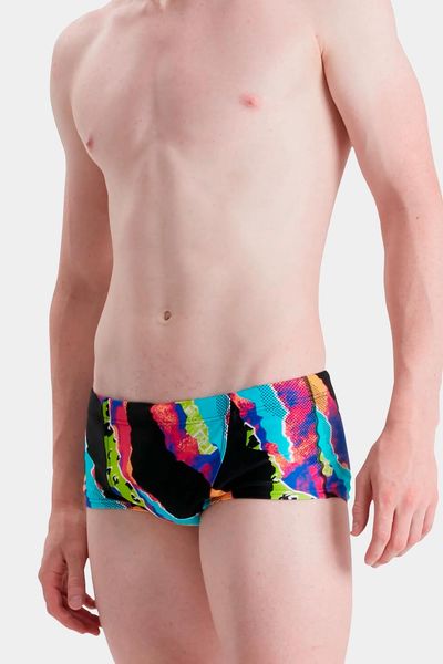 Pantaloneta de baño Club Training Allover Brief 17 cm