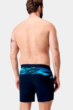 Pantaloneta Sport 2 Panel Picton Blue Mens 16 Pulgadas Azul Hombre