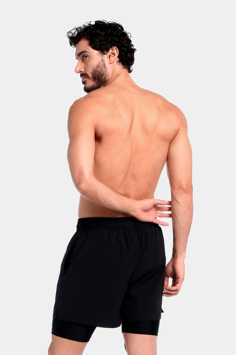 Pantaloneta Sport Vanquisher 16 Pulgadas Negro Hombre