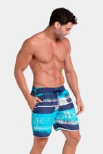 Pantaloneta Rustic Sea Side 18 Pulgadas Azul Hombre
