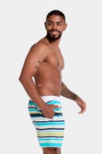 Pantaloneta French Coast 18 Pulgadas Azul Hombre