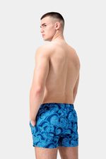 Pantaloneta Digital Printed Leisured 14 Pulgadas Azul Hombre