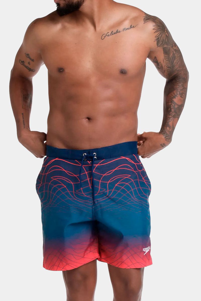 Pantaloneta Coastal Cityscape 18 Pulgadas Multicolor Hombre