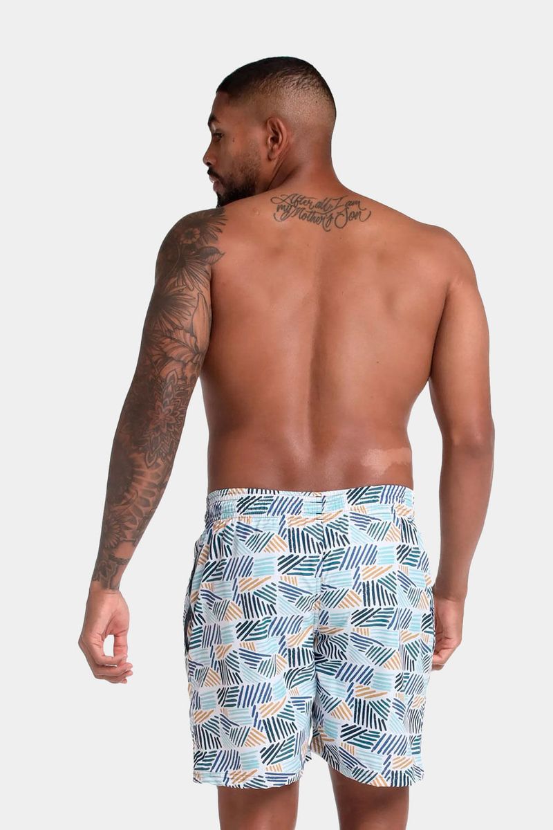 Pantaloneta Monet Splash 18 Pulgadas Multicolor Hombre