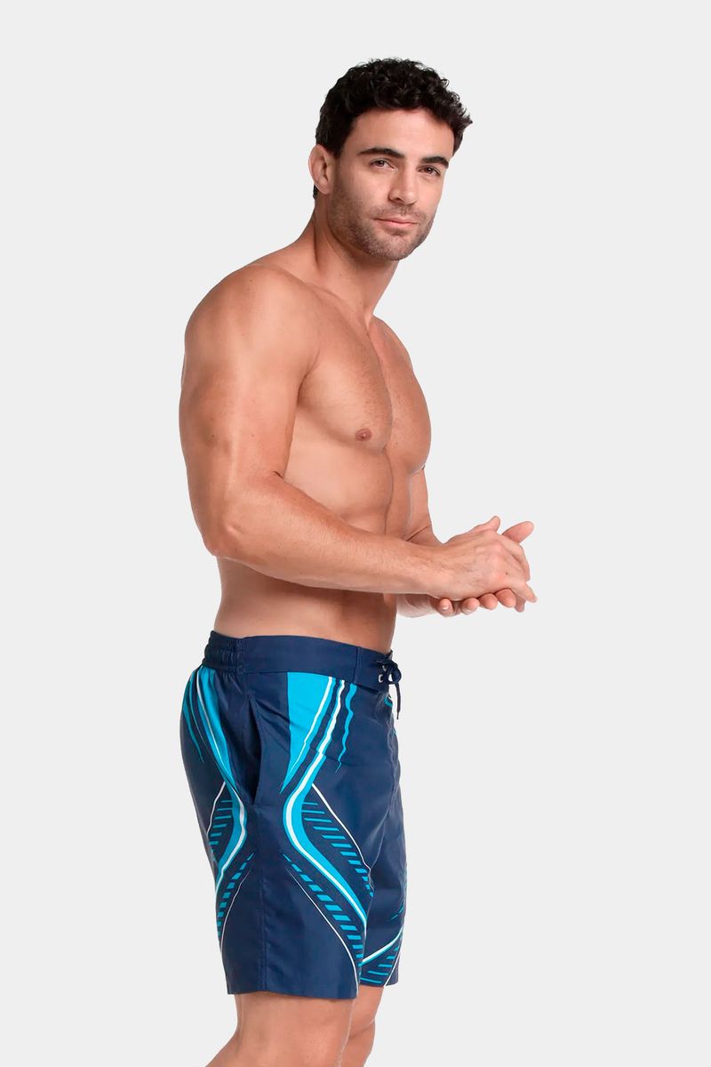 Pantaloneta Digital Harbor 18 Pulgadas Multicolor Hombre