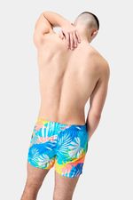 Pantaloneta Printed Leisure 14 Pulgadas V2 Azul Hombre