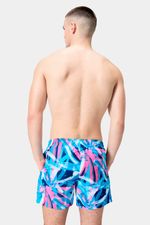 Pantaloneta Digital Printed Leisure 16 Pulgadas Azul Hombre