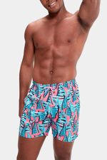 Pantaloneta Printed Leisure 16 Pulgadas Rosado Hombre