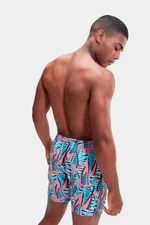 Pantaloneta Printed Leisure 16 Pulgadas Rosado Hombre