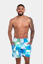 Pantaloneta Matisse Mosaic 18 Pulgadas Multicolor Hombre