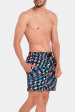 Pantaloneta Urban Art Splash 16 Pulgadas Multicolor Hombre