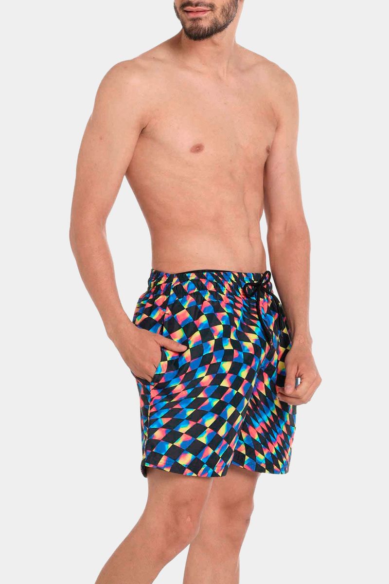 Pantaloneta Urban Art Splash 16 Pulgadas Multicolor Hombre