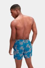 Pantaloneta Printed Leisure 16 Pulgadas Azul Hombre