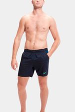 Pantaloneta Sport Panel 16 Pulgadas Azul Hombre