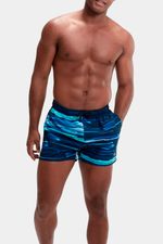 Pantaloneta Digital Printed Leisure 14 Pulgadas Azul Hombre