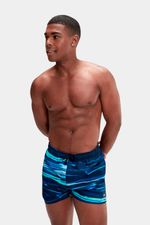 Pantaloneta Digital Printed Leisure 14 Pulgadas Azul Hombre