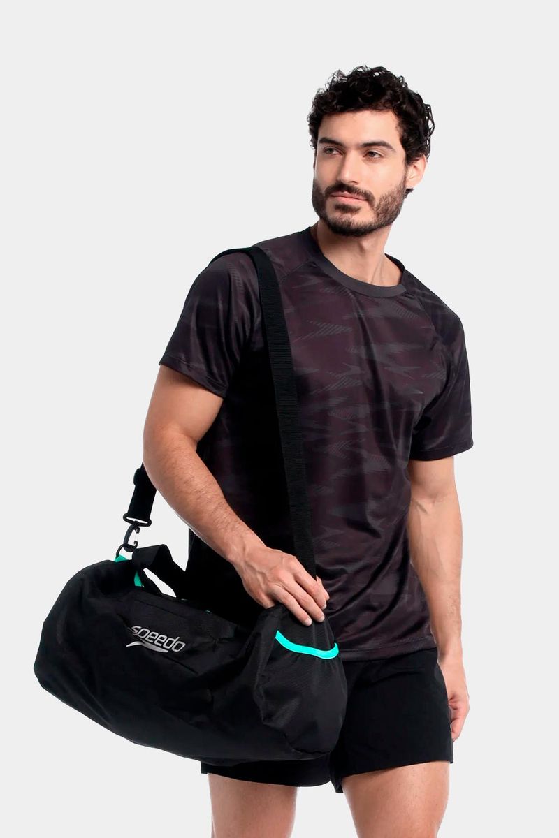 Camiseta Manga Corta Vanquisher Sport Negra Hombre